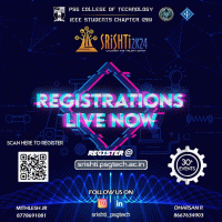 SRiSHTi 2k24 National Level Technical Symposium Poster